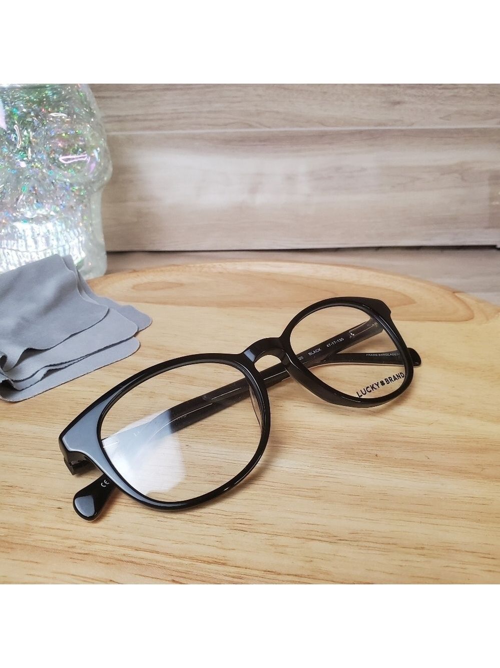 Lucky Brand Eye Glasses Pink Tortoise Black D720